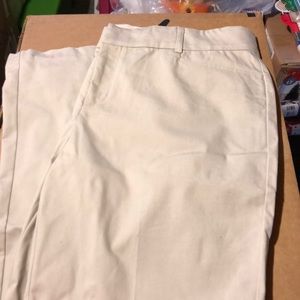 Women’s docket khaki pants